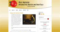 Desktop Screenshot of hiscockintegrativeshiatsu.com